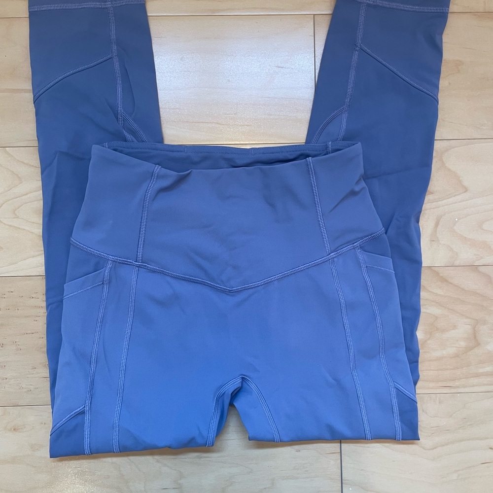 lululemon athletica Blue Gray 7/8th Leggings